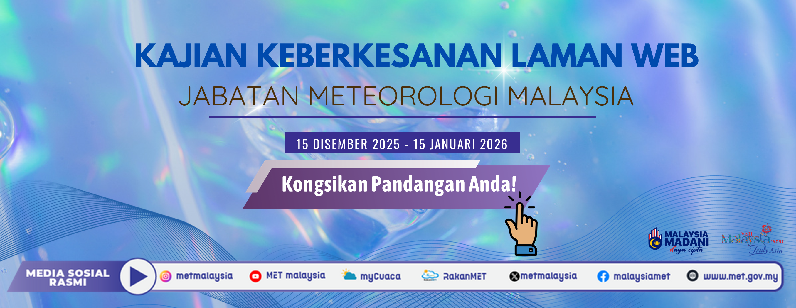Kajian Keberkesanan Laman Web Jabatan Meteorologi Malaysia