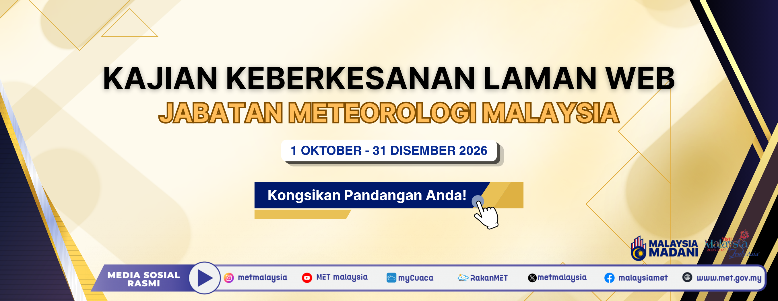 Kajian Keberkesanan Laman Web Jabatan Meteorologi Malaysia