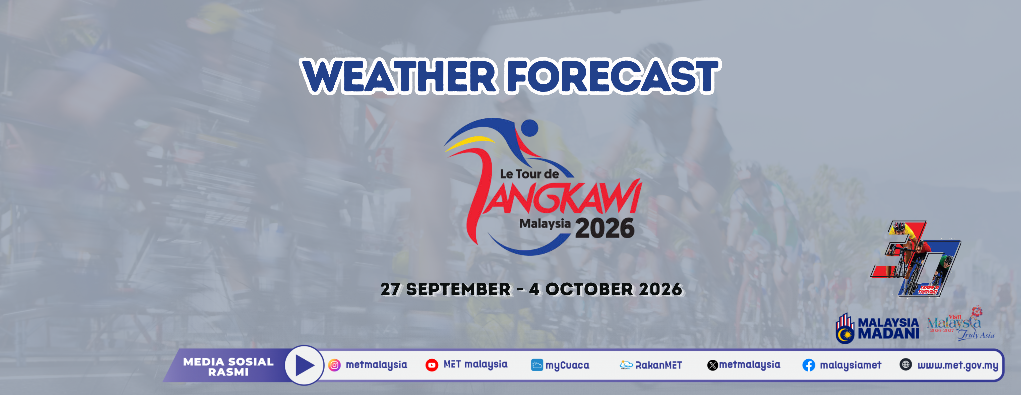 Ramalan Cuaca Le Tour de Langkawi 2026